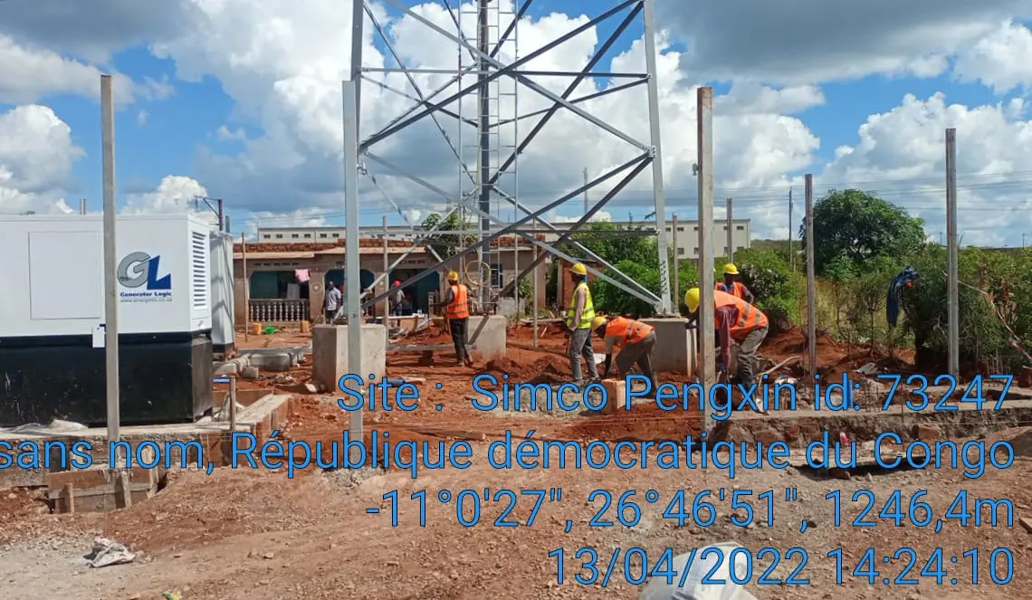 Site de télécommunication en construction par BSC SARL